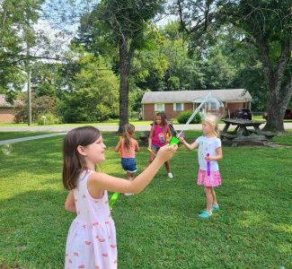 outdoor time at summer camp!