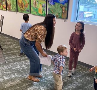 Holly Gizzi at Little Sprouts Day Out